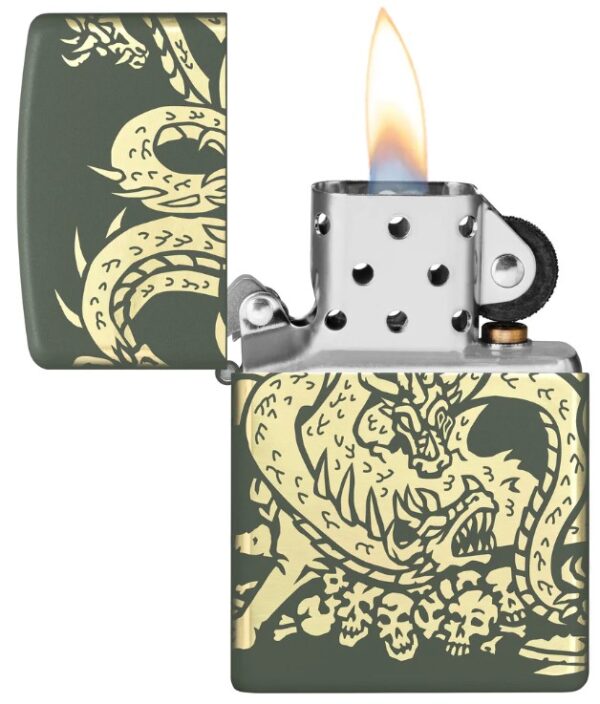 48907 Zippo tulemasin Dragon Design - Image 4