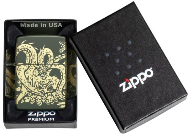 48907 Zippo tulemasin Dragon Design - Image 5