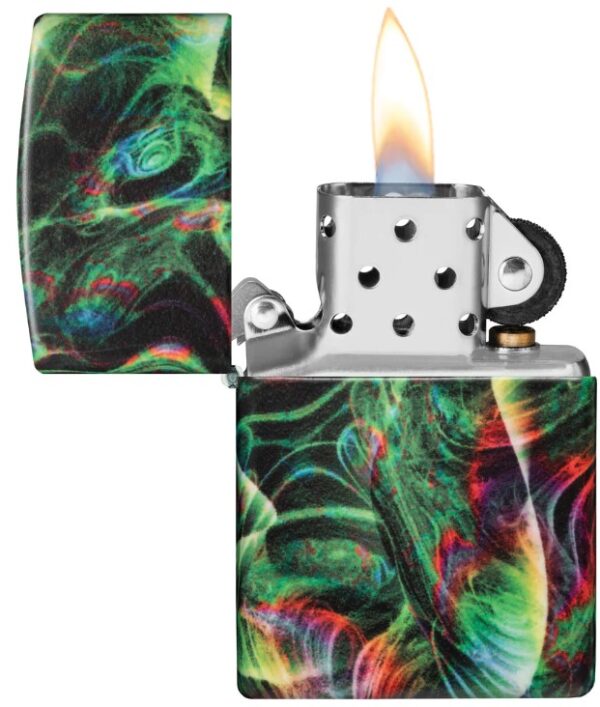 48774 Zippo tulemasin Psychedelic Swirl Design - Image 4
