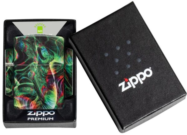 48774 Zippo tulemasin Psychedelic Swirl Design - Image 5