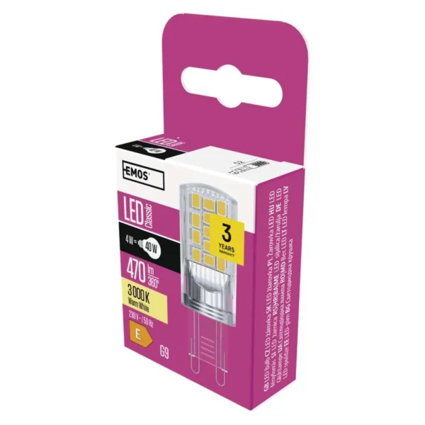 LED Bulb Classic JC 4W G9 Warm White — изображение 2