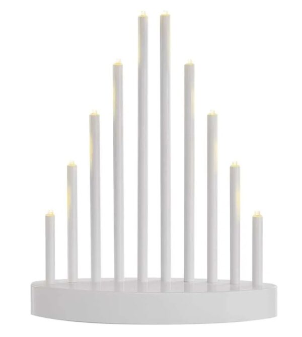 LED 10 advendiküünal valge 24,5x20cm 3xAA, taimer WW IP20 EMOS - Image 7