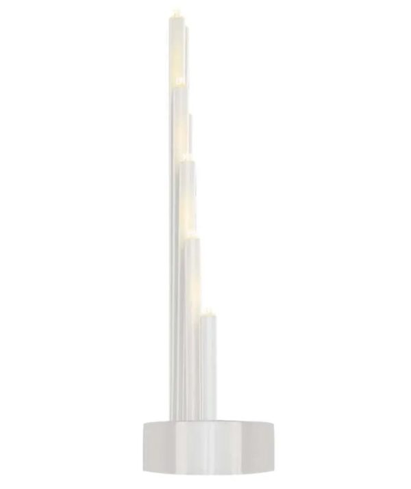 LED 10 advendiküünal valge 24,5x20cm 3xAA, taimer WW IP20 EMOS - Image 6