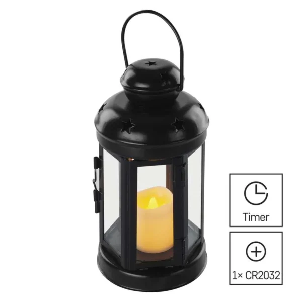 LED latern must, ummargune 18,5x10cm 1xCR2032 VNT IP20 EMOS - Image 2