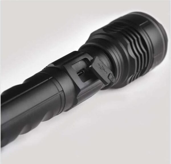 LED Rechargable Metal Flashlight 600 lm — изображение 3