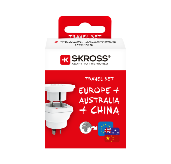 Reisiadapter combo Euroopa+Austraalia SKROSS 1.500210-E