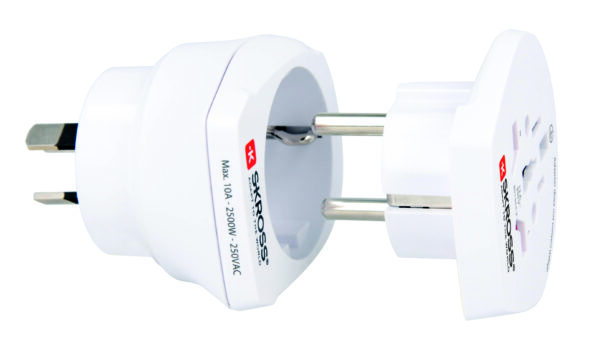 Reisiadapter combo Euroopa+Austraalia SKROSS 1.500210-E - Image 2