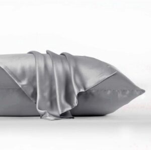 Silk Duvet Cover 150x200cm 19momme, Grey