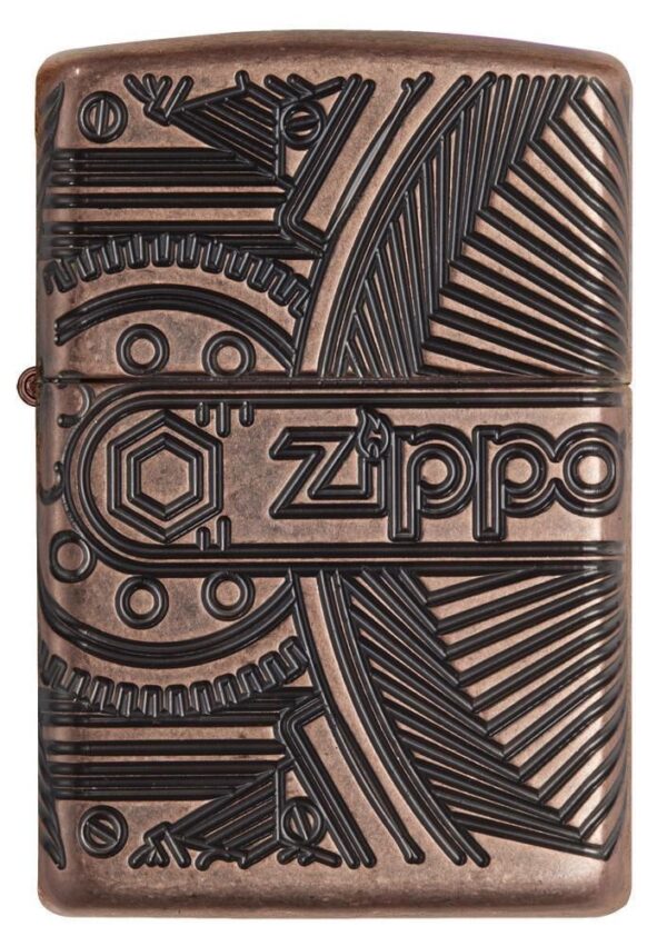 29523 Zippo tulemasin Antique Copper Armor — изображение 2