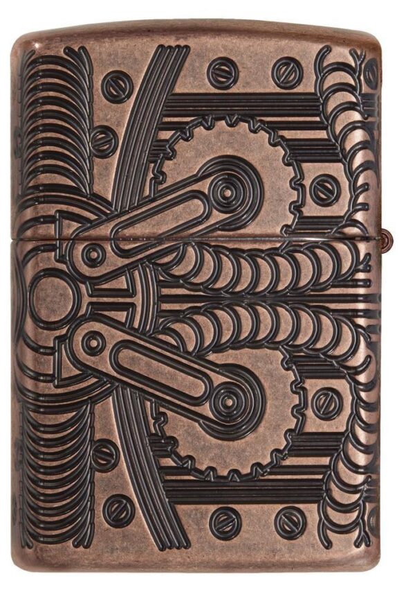 29523 Zippo tulemasin Antique Copper Armor — изображение 5