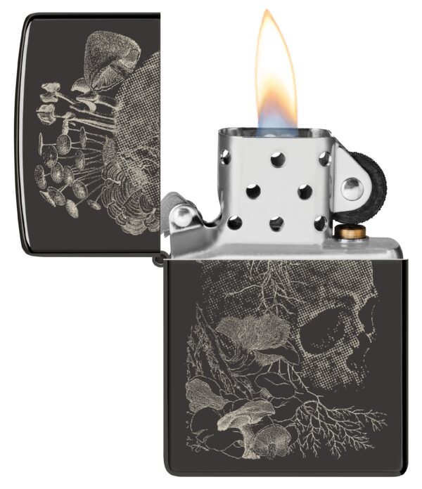 48590 Zippo tulemasin 24756 Skull Mushroom Design - Image 3