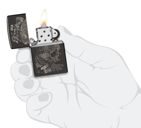 48590 Zippo tulemasin 24756 Skull Mushroom Design - Image 4