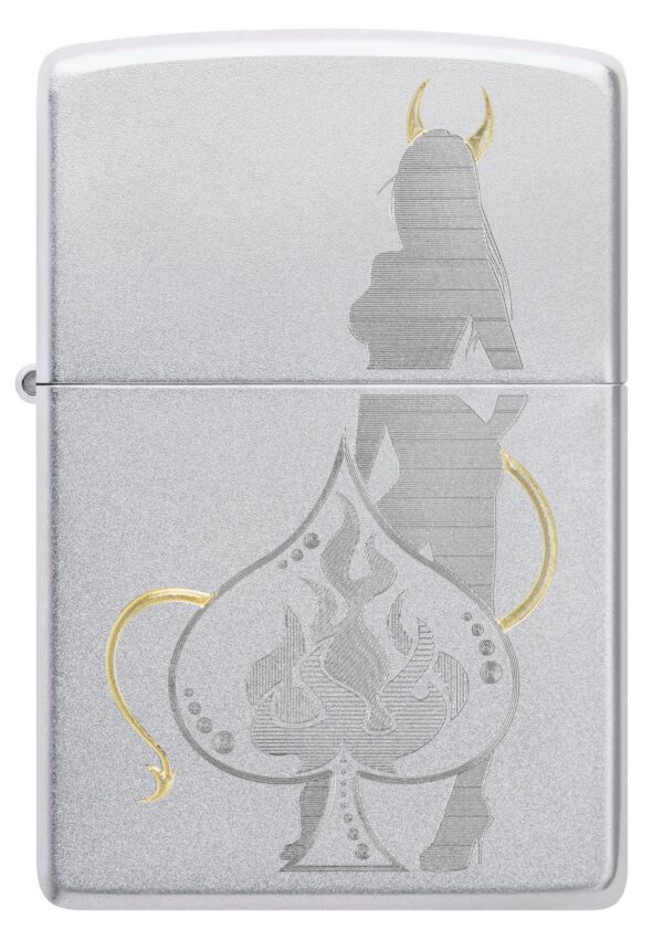 48658 Zippo tulemasin 205 Devilish Ace Design - Image 2