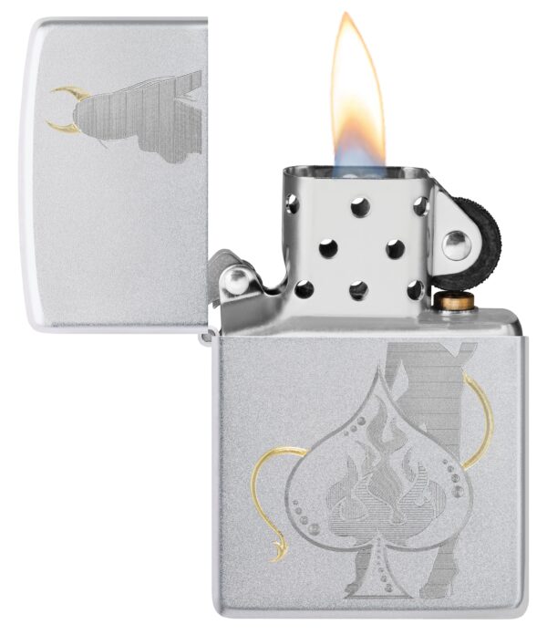 48658 Zippo tulemasin 205 Devilish Ace Design - Image 3