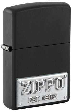 48689 Zippo tulemasin 218 Zippo License Plate Emblem