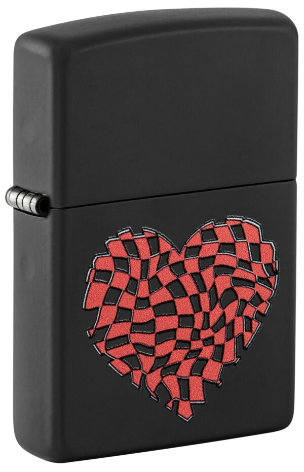 48719 Zippo tulemasin Heart Design