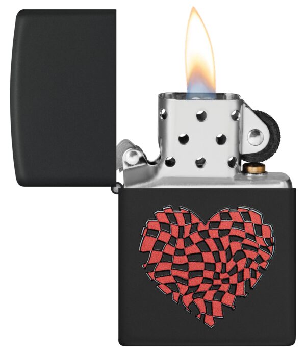 48719 Zippo tulemasin Heart Design - Image 3