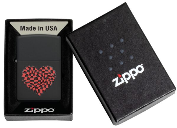 48719 Zippo tulemasin Heart Design - Image 4