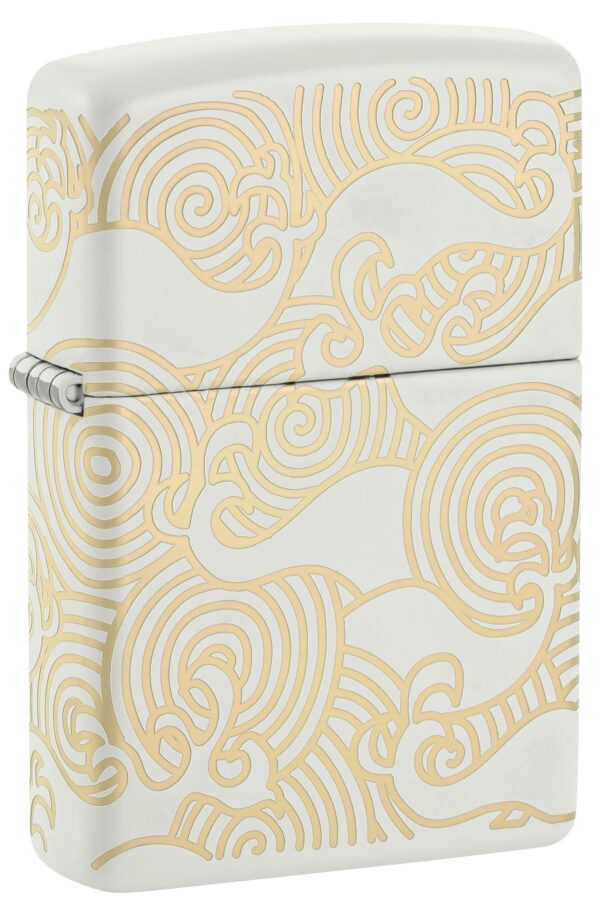 48909 Zippo tulemasin Waves Design