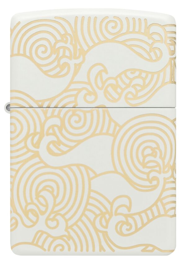 48909 Zippo tulemasin Waves Design - Image 2