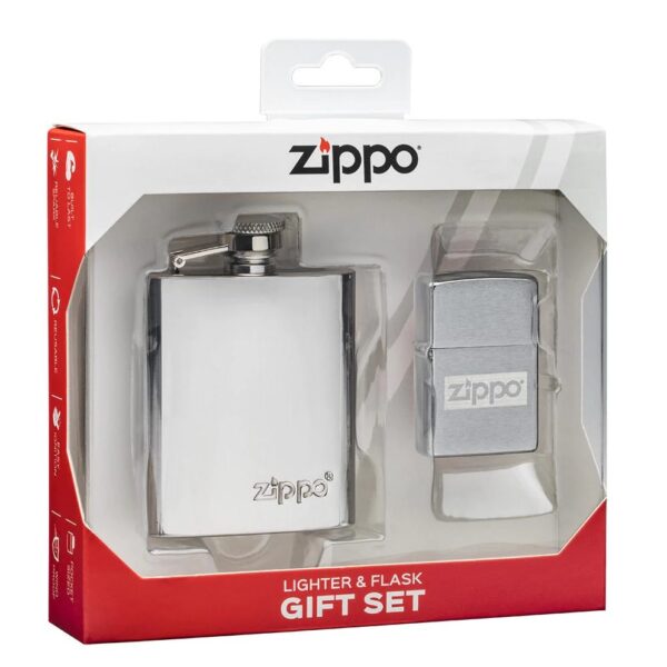 49358 Zippo tulemasin ja plasku kinkepakendis