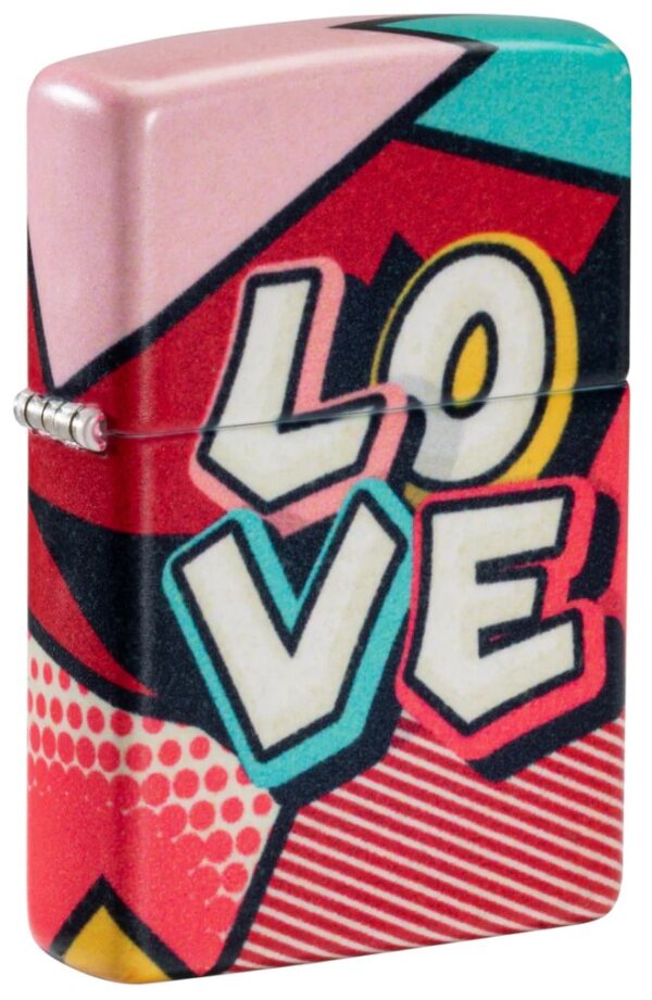 46013 Zippo tulemasin Love Design