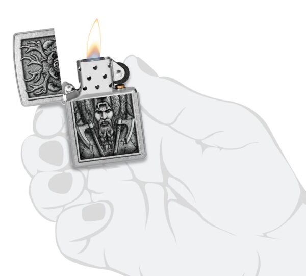 48731 Zippo tulemasin Barbarian Design - Image 4