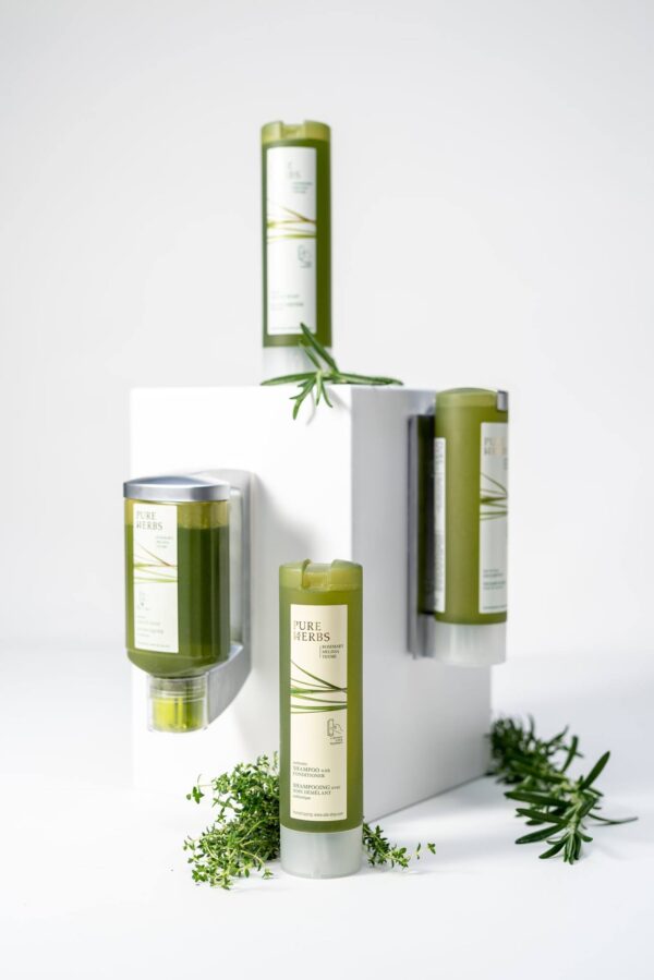 Shampoon 1L Pure Herbs täitepudel NBBS001-100480 /PHEB01NBSHB - Image 5