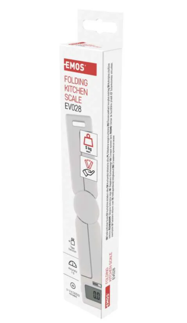 Koogikaal kokkupandav, valge 210x38x16mm EMOS EV028 - Image 4