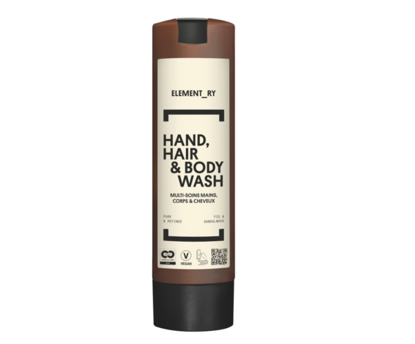 Shampoon 300ml Element_ry (juukse,käte,keha) Smart Care ERY300SMAIO