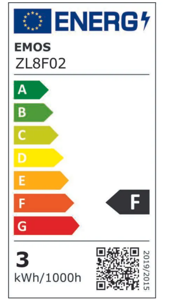 LED pirn 2,9W (25W) GU10 MR16 250lm WW EMOS - Image 3