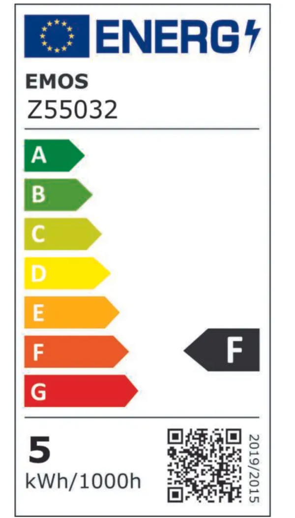 LED pirn 4,5W E27 A60 Vintage EMOS - Image 2