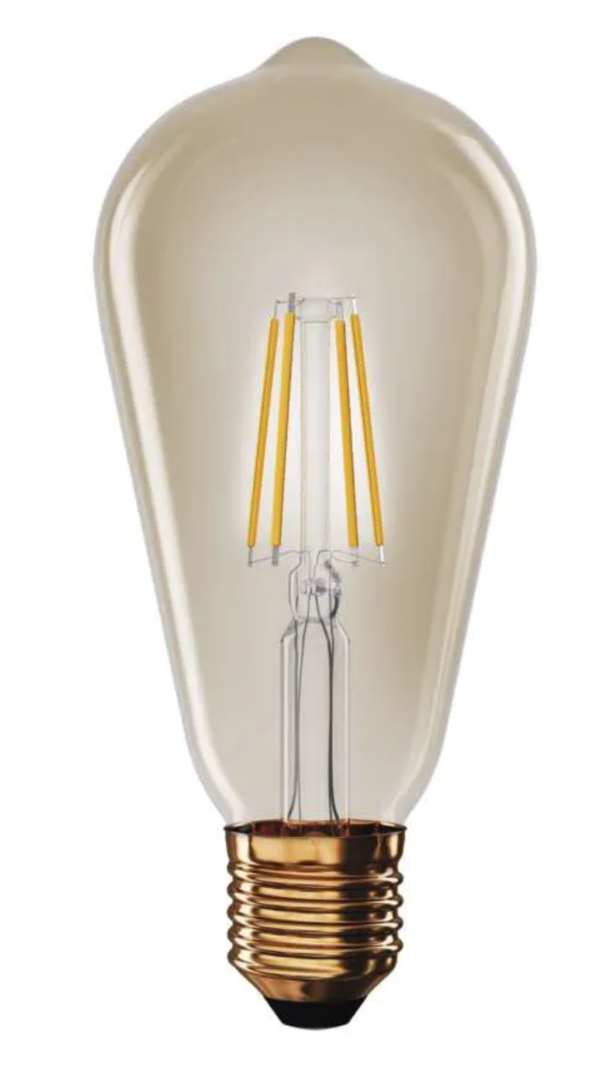 LED pirn 4,5W E27 ST64 Vintage EMOS - Image 4