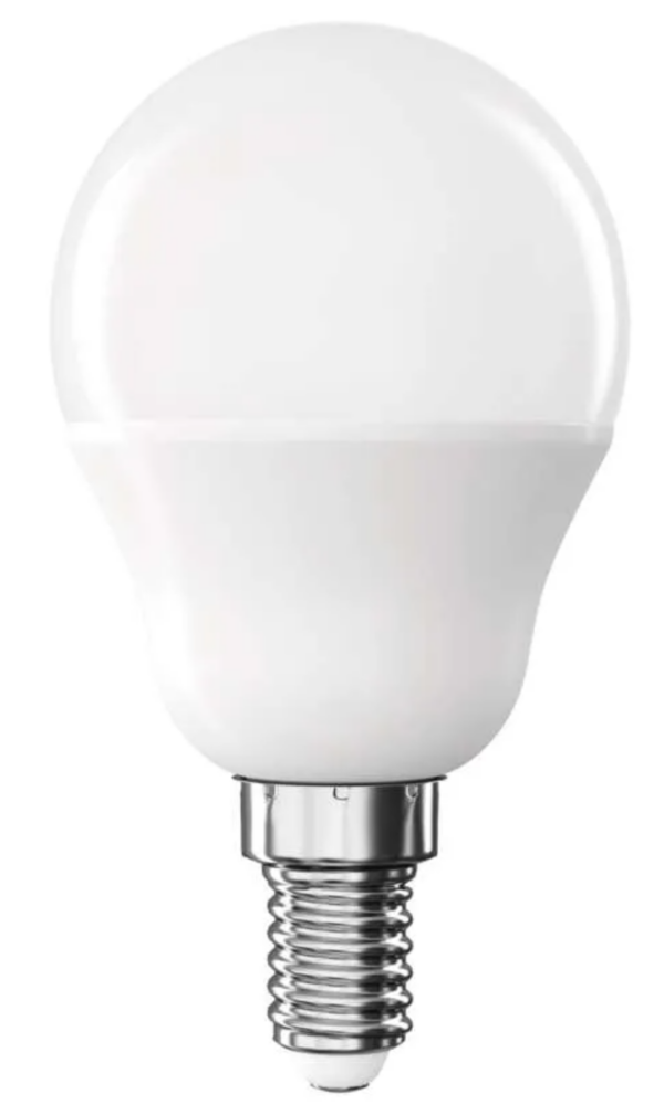 LED pirn 5,5W (40W) E14 miniglobe 470lm WW EMOS - Image 4