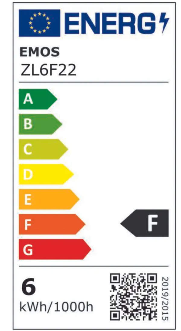 LED pirn 5,5W (40W) E27 miniglobe 470lm WW EMOS - Image 3