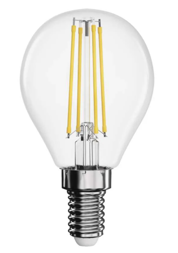 LED pirn 6W (60W) E14 810lm filament miniglobe NW EMOS - Image 2