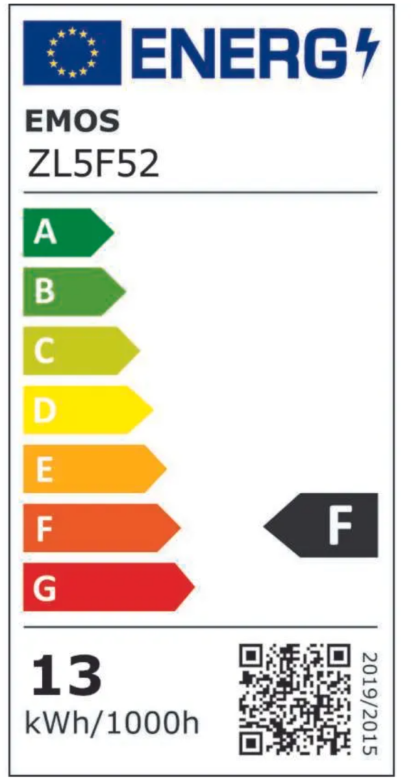 LED pirn 12,4W (75W) E27 A60 WW Basic EMOS - Image 3