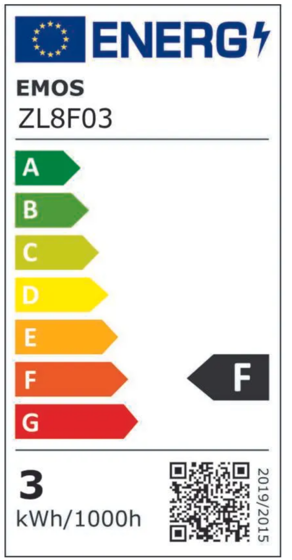 LED pirn 2,9W (25W) GU10 NW EMOS - Image 3