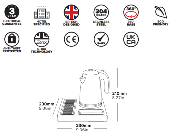 Aintree Compact Welcome Tray Corby - Image 3