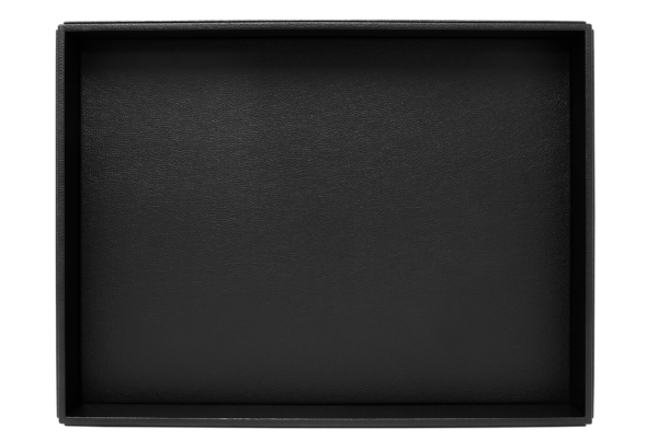 Corby Highland Leatherette Compact Hospitality Tray, Black - Image 5