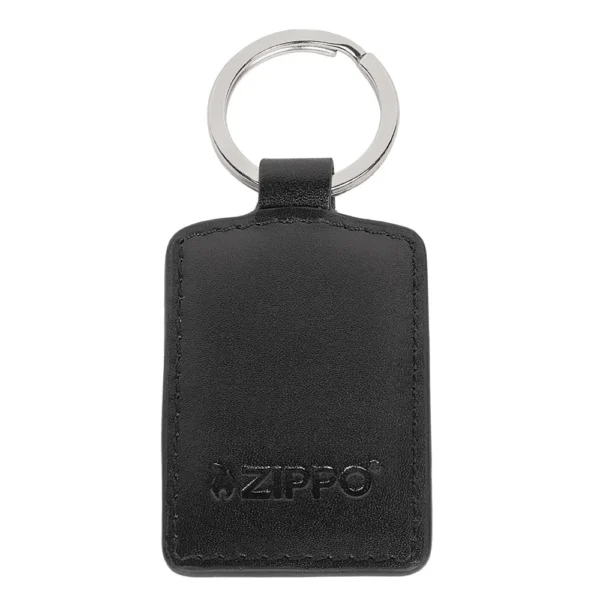 2007994 Zippo võtmehoidja nahast, must 9x4x0,8cm