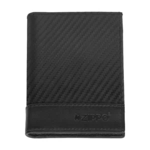 2008000 Zippo rahakott nahast, must 11,7x8,7x1,8cm