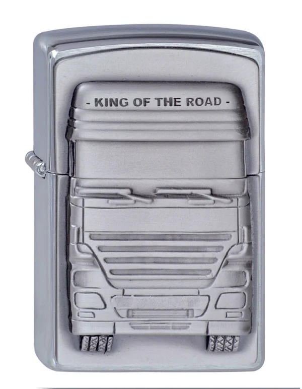 1300176 Zippo tulemasin King of the Road Emblem