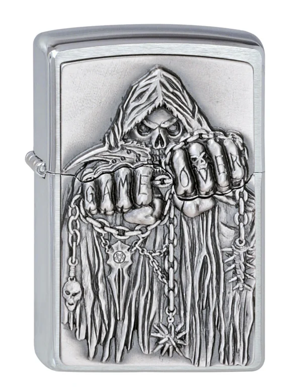 2000860 Zippo tulemasin Game Over Emblem