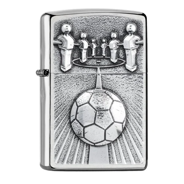 2007885 Zippo tulemasin Football Player Emblem Design