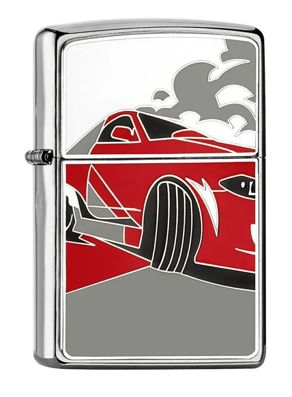 2008027 Zippo tulemasin Racing Car Emblem