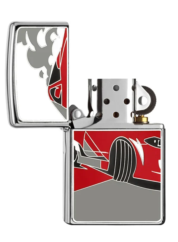 2008027 Zippo tulemasin Racing Car Emblem - Image 2