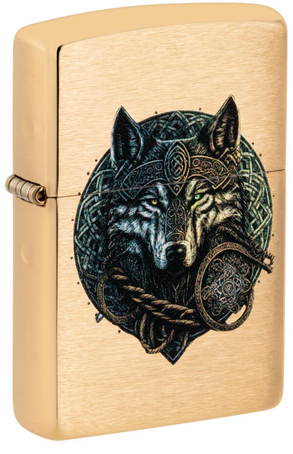 60007003 Zippo tulemasin Wolf Warrior Design