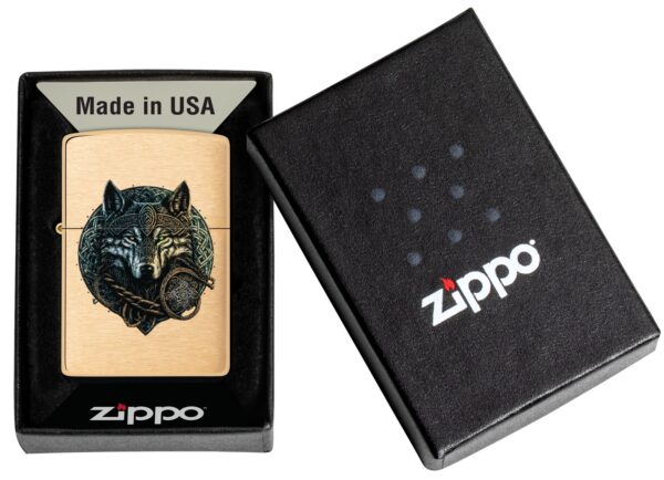 60007003 Zippo tulemasin Wolf Warrior Design - Image 5