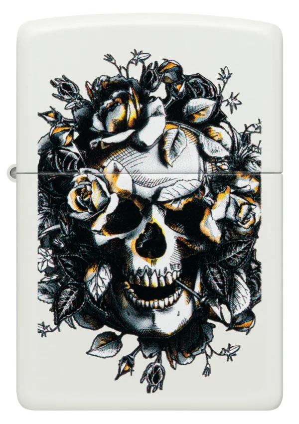 60007019 Zippo tulemasin Skull and Roses Design - Image 2